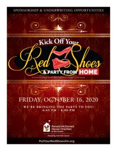 Red Shoe Gala 2020 sponsorship brochure thumbnail
