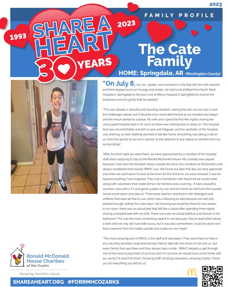 RMHC | Ronald McDonald House Charities of the Ozarks, Inc.