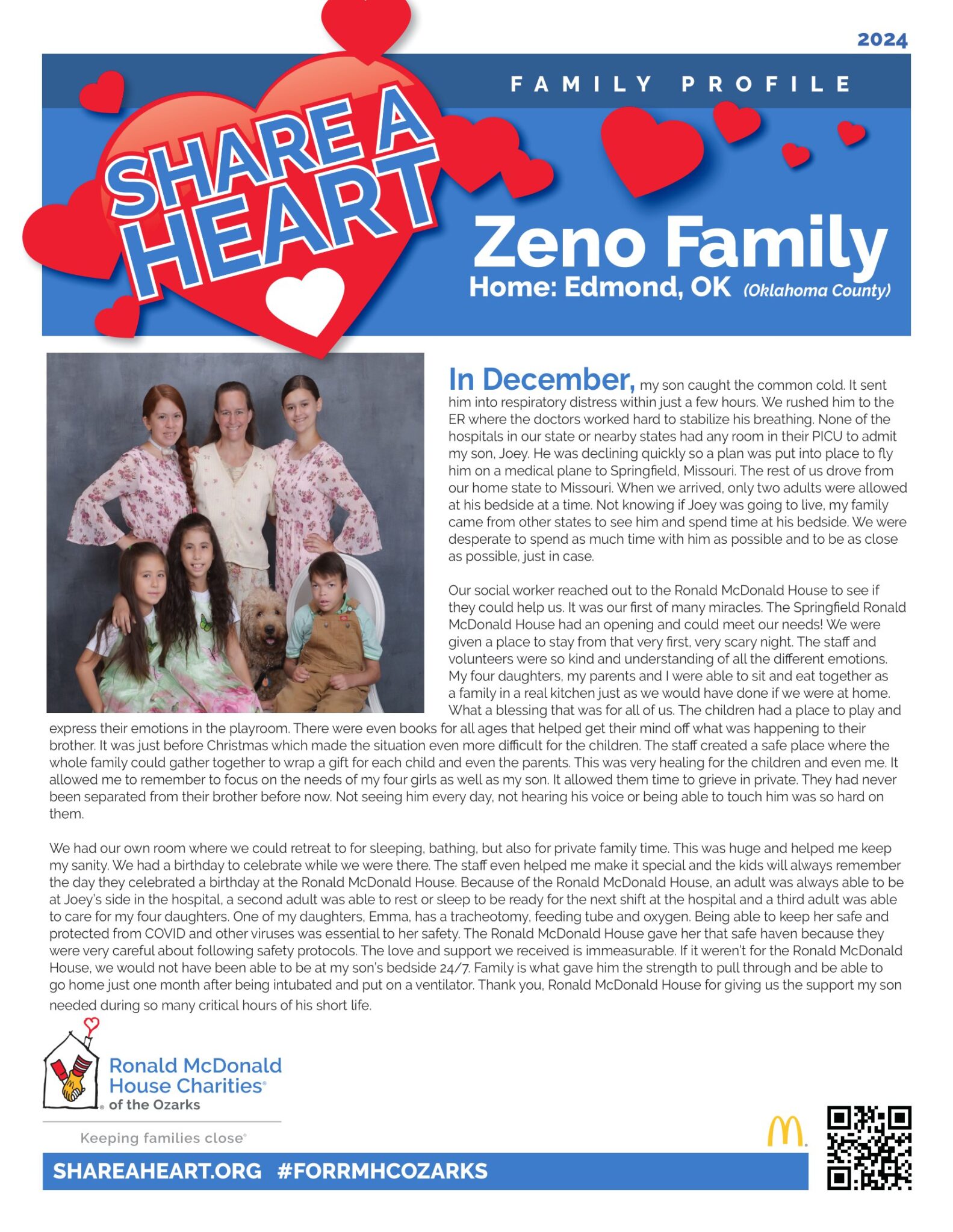 RMHC | Ronald McDonald House Charities of the Ozarks, Inc.